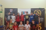 Weronika Kapinos zawodniczka sekcji zapaśniczej MKS Czarni Połaniec trenuje w Wiśle