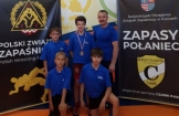 JAKUB SZKWAREK Z BRĄZOWYM MEDALEM MISTRZOSTW POLSKI W ZAPASACH