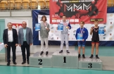 BRĄZOWY DUBLET W STASZOWIE - HUBERT OSTROWSKI I JAKUB SZKWAREK Z MEDALAMI MIĘDZYWOJEWÓDZKICH MISTRZOSTW W ZAPASACH - STYL KLASYCZNY 