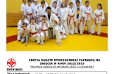 Sekcja karate zaprasza 