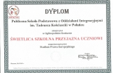 Publiczna Szkoła Podstawowa z Oddziałami Integracyjnymi im. Tadeusza Kościuszki w Połańcu zdobyła tytuł w Ogólnopolskim Konkursie ŚWIETLICA SZKOLNA PRZYJAZNA UCZNIOWI  zorganizowanym przez Studium Prawa Europejskiego