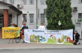 Uczestnicy ekologicznego rajdu "Wyprawa-poprawa" odwiedzili  Połaniec