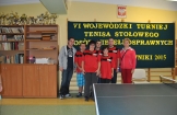WTZ  POŁANIEC na Turnieju Tenisa Stołowego ŁAGIEWNIKI 2015