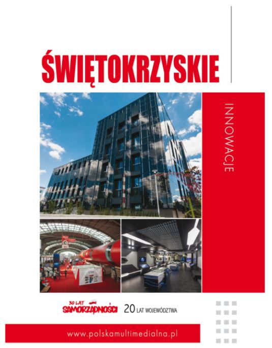 Pierwsza strona publikacji Świętokrzyskie innowacje